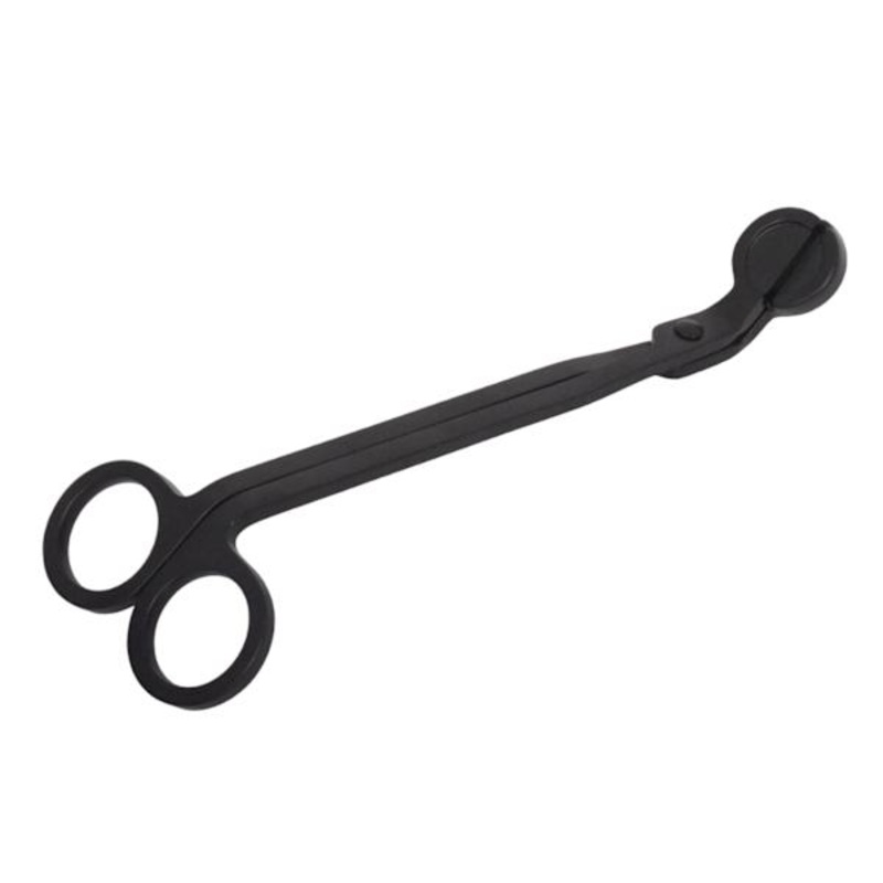 Crosby St. Matte Black Metal Candle Wick Cutter