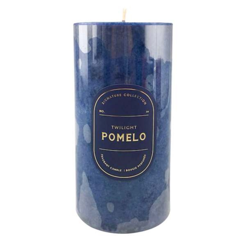 Twilight Pomelo Scented Pillar Candle, 3×6