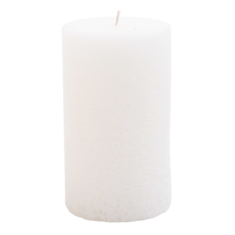 Ty Pennington Cream Cold Pour Pillar Candle, 3×5