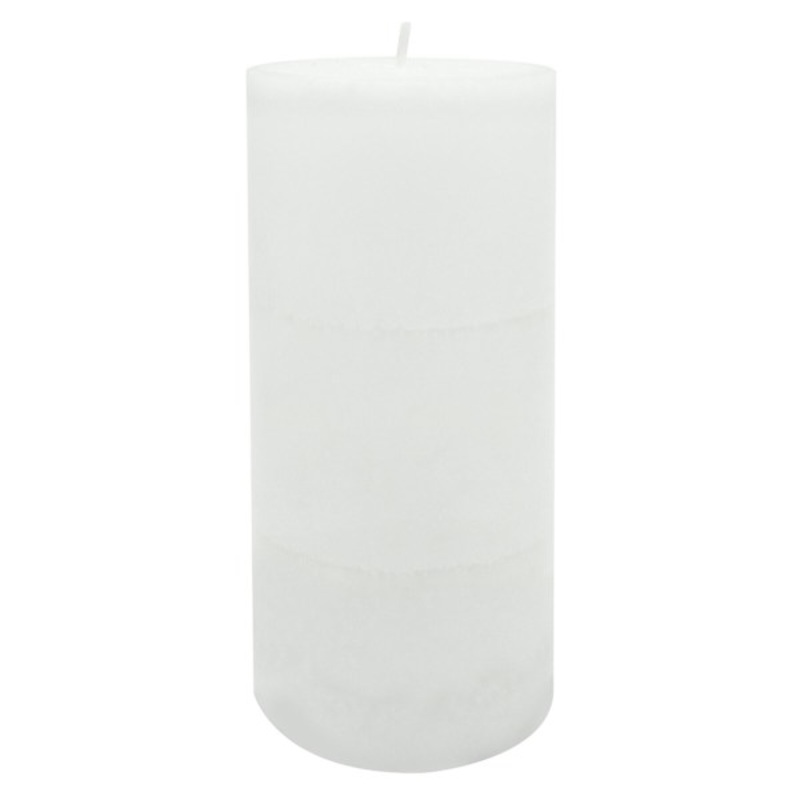 White Mystic Birchwood Scented Pillar Candle, 3×6