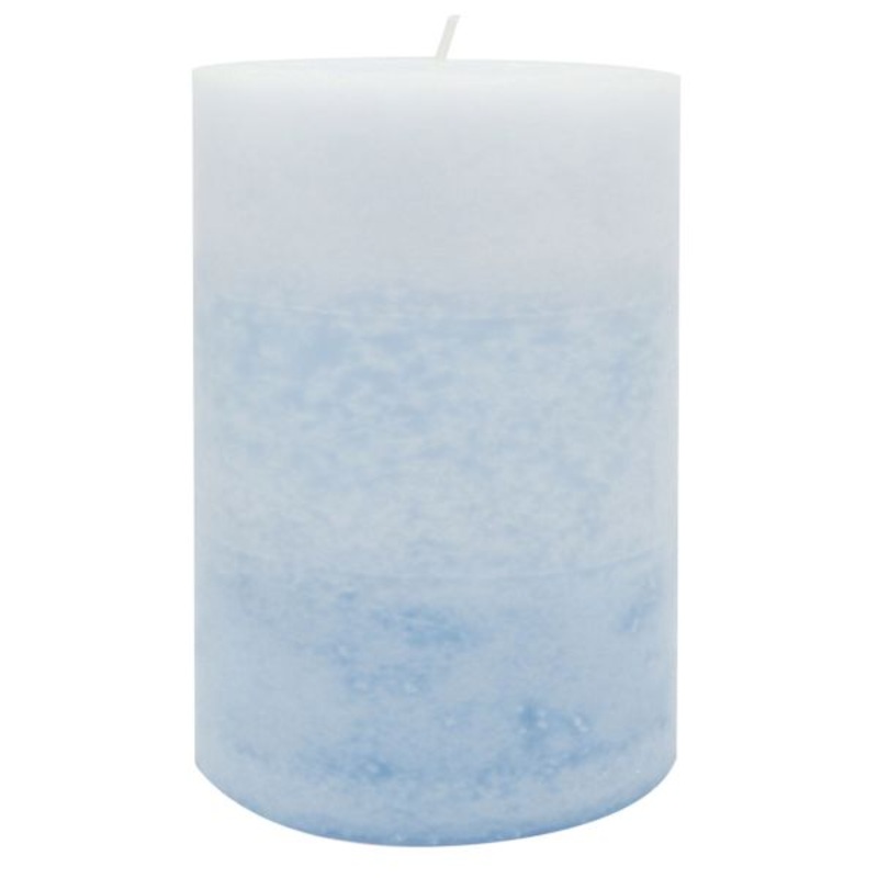 Coastal Jasmine Scented Ombre Pillar Candle, 3×4