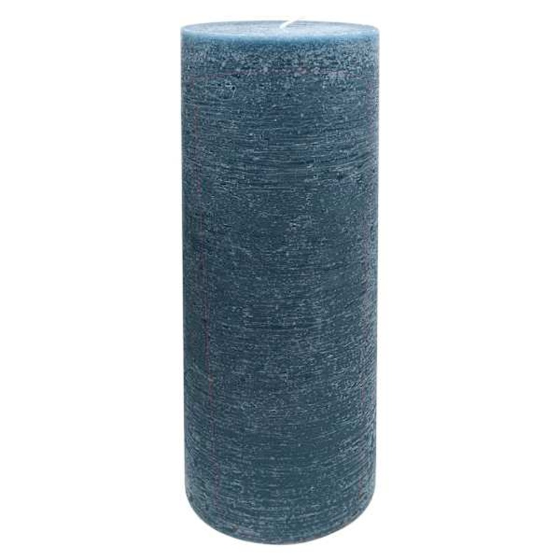Dark Navy Blue Unscented Pillar Candle, 4×11