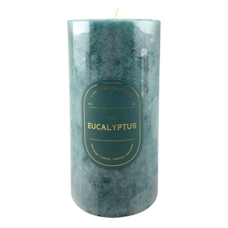 Fig Eucalyptus Scented Pillar Candle, 3×6