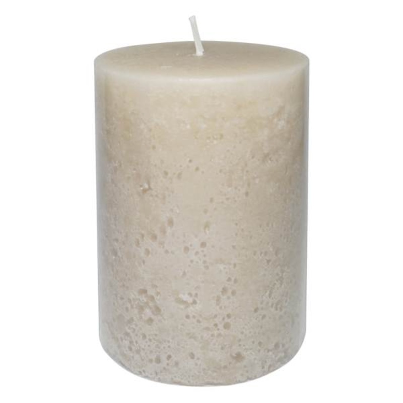 Fog Sponge Pillar Candle, 3×4