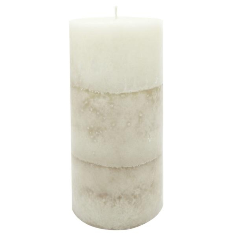 Sandalwood Vanilla Scented Ombre Pillar Candle, 3×6
