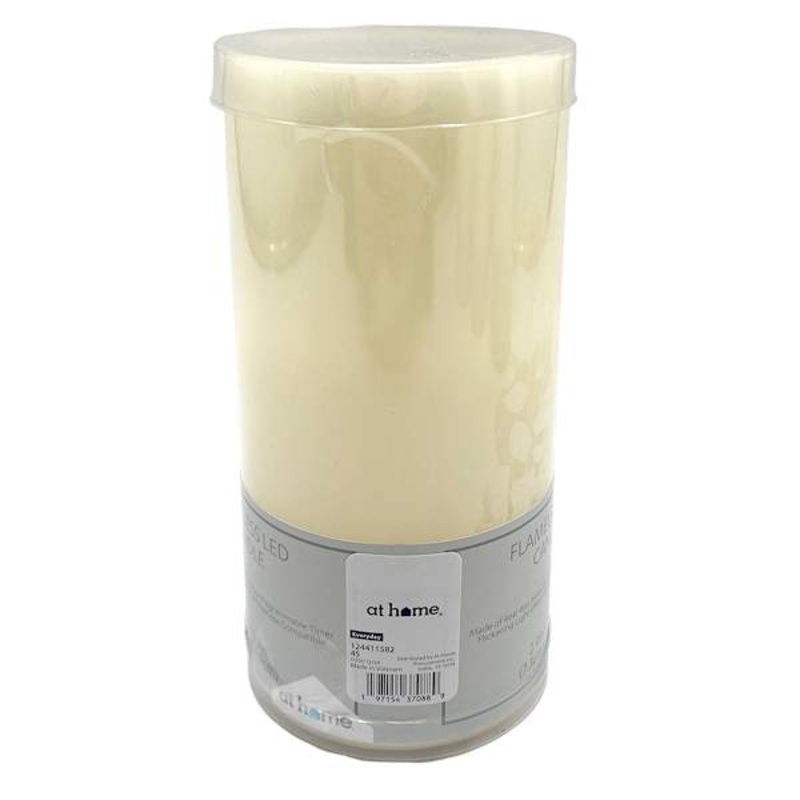 3×6 Ivory Pillar Candle