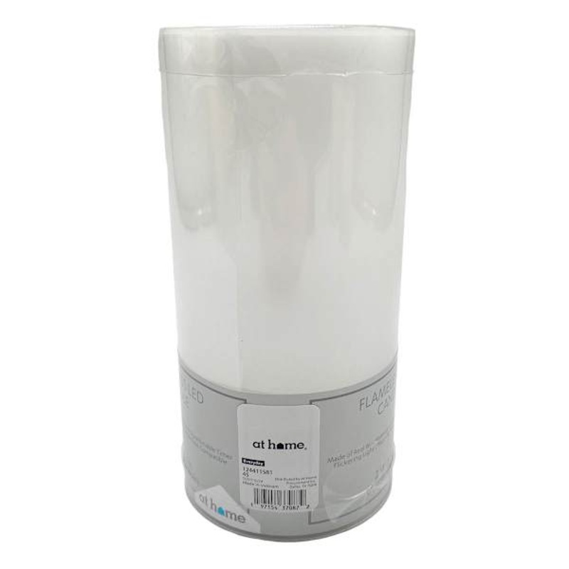 3×6 White Pillar Candle