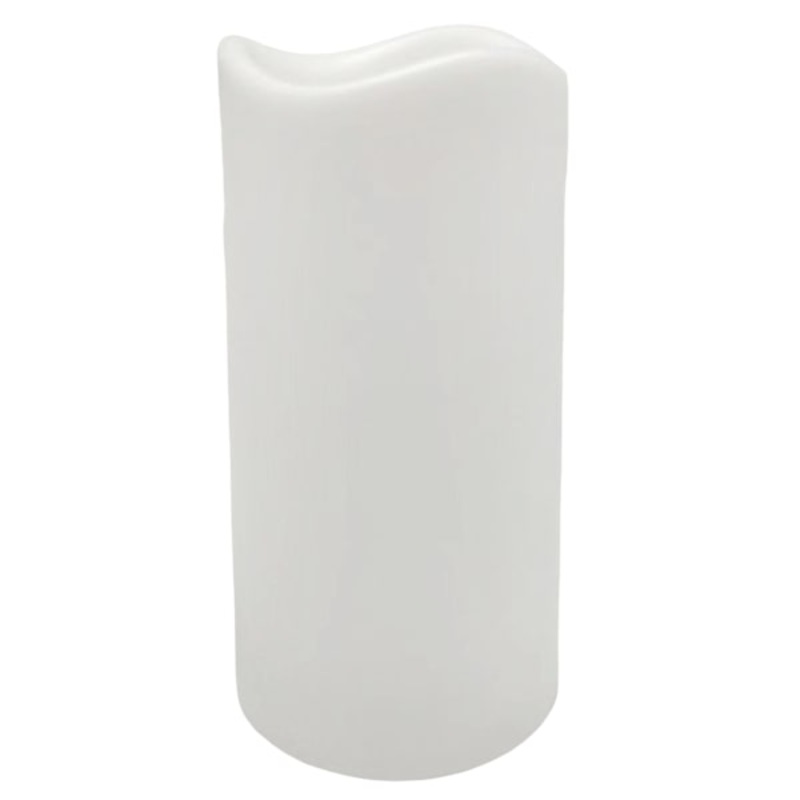 4×8 White Pillar Candle