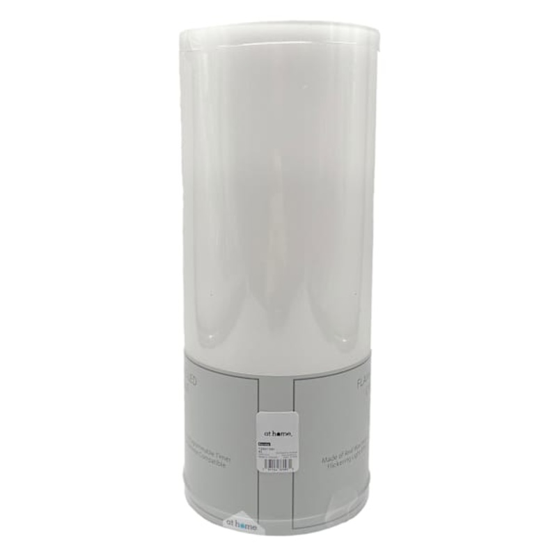 5×12 White Pillar Candle