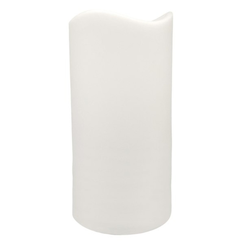 Ivory Pillar Candle, 5×10