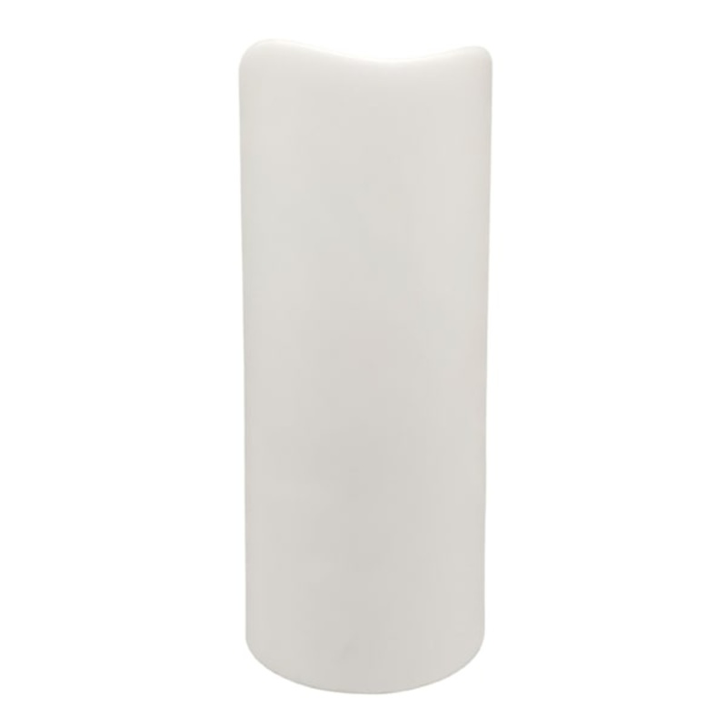 Ivory Pillar Candle, 5×12