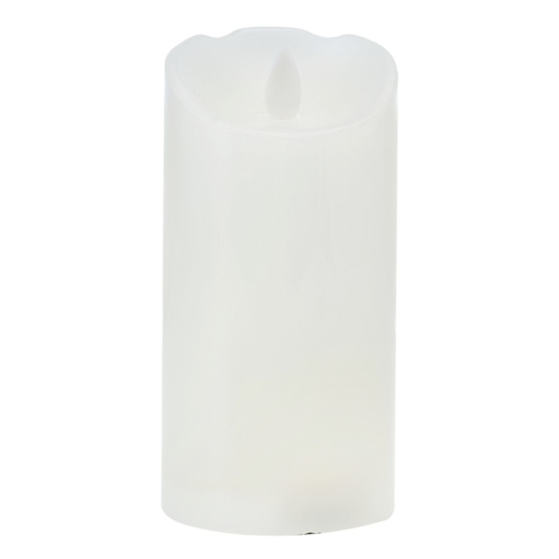 Realistic LED Pillar Candle, 3×6