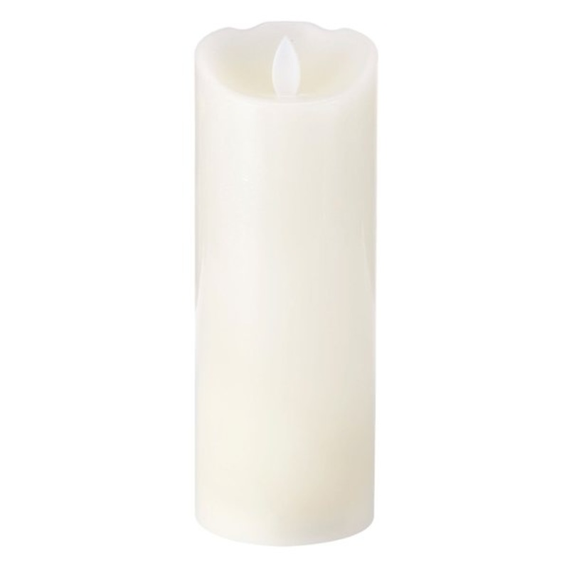 Realistic LED Pillar Candle, 3×8