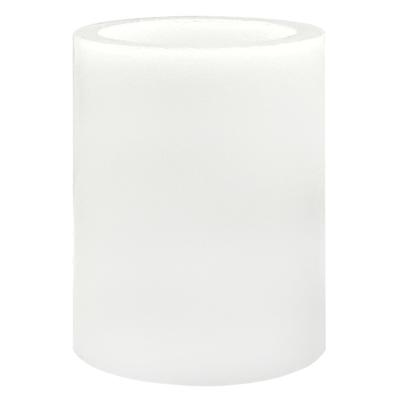 White LED Flameless Pillar Candle, 3×4