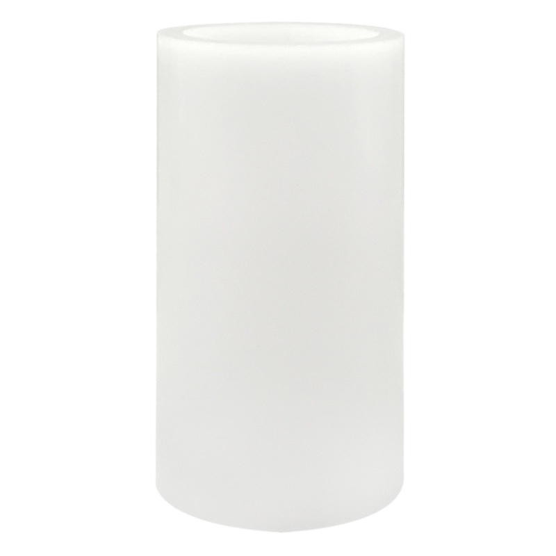 White LED Flameless Pillar Candle, 3×6