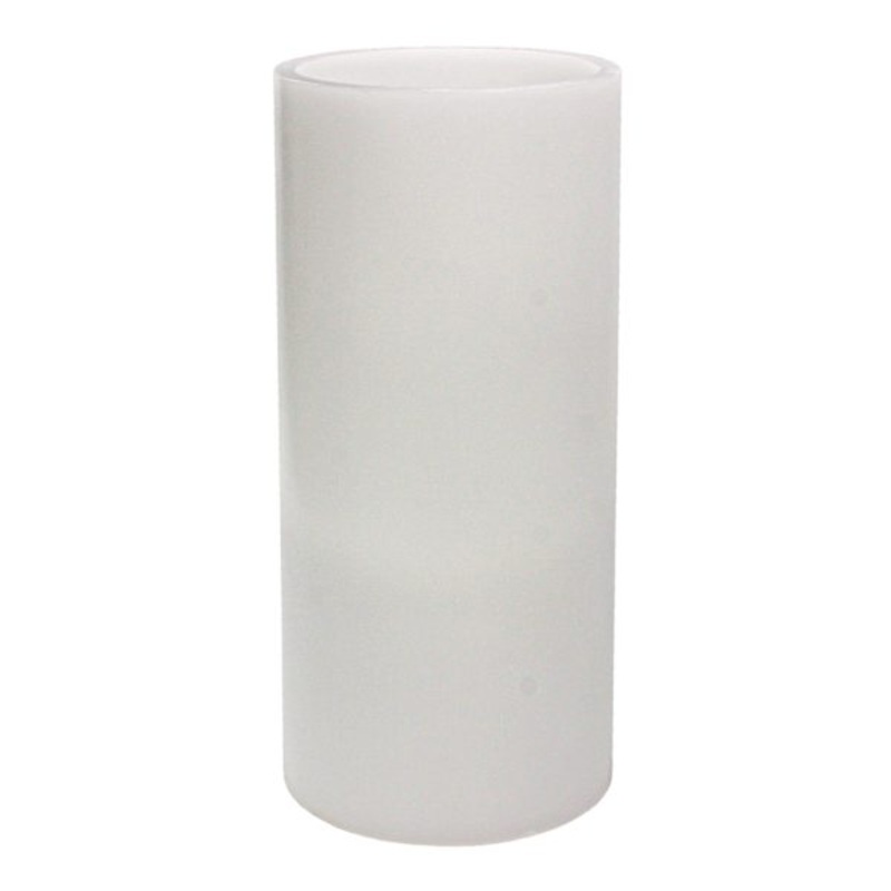 White LED Flameless Pillar Candle, 5×10