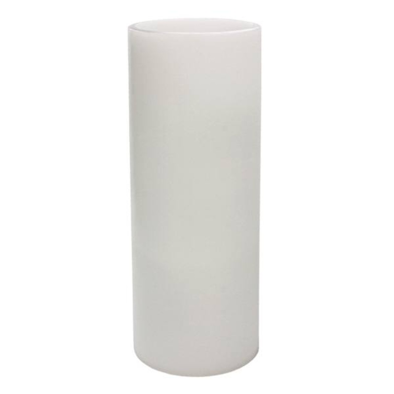 White LED Flameless Pillar Candle, 5×12