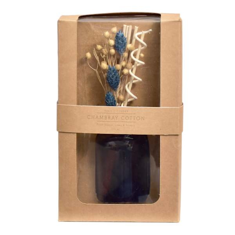 Chambray Cotton Scented Reed Diffuser