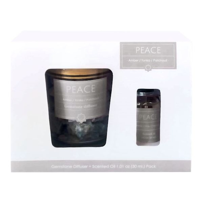 Peace Scented Gemstone Diffuser Oil, 1oz