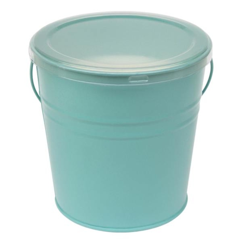 Pool Blue Bucket Citronella Candle, 12oz