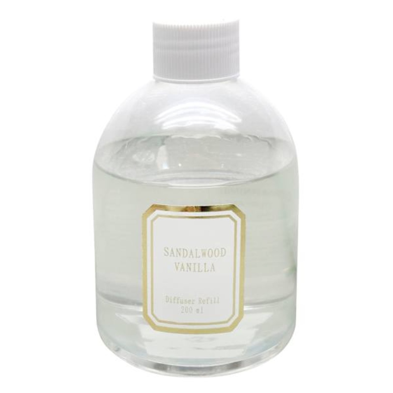 Sandalwood Vanilla Scented Reed Refill, 200ml