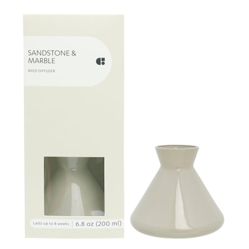 Sandstone Marble Scented Reed Diffuser, 200ml