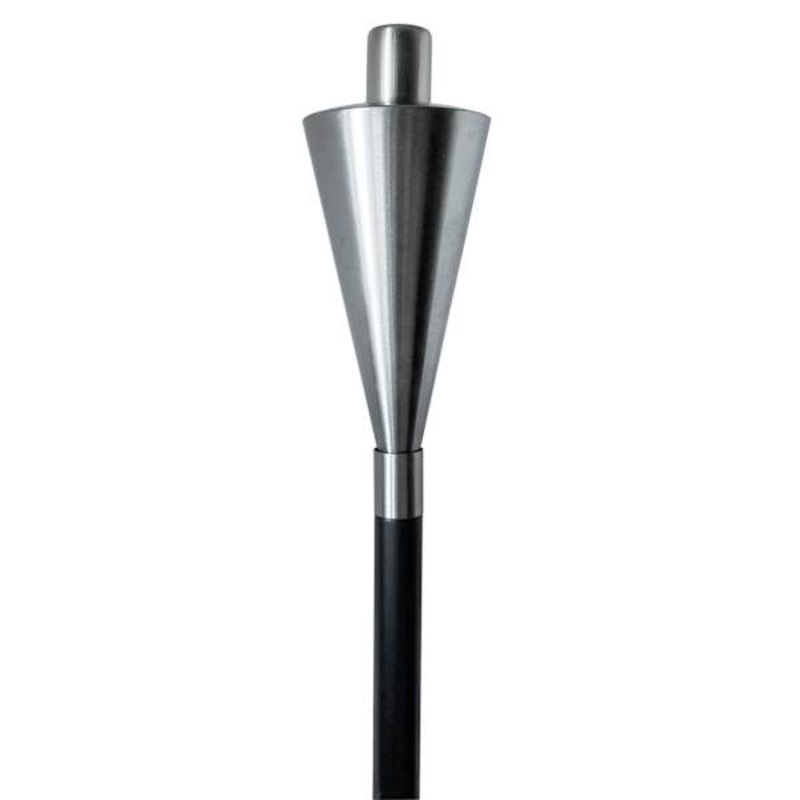 Stainless Cone Garden Torch, 62″