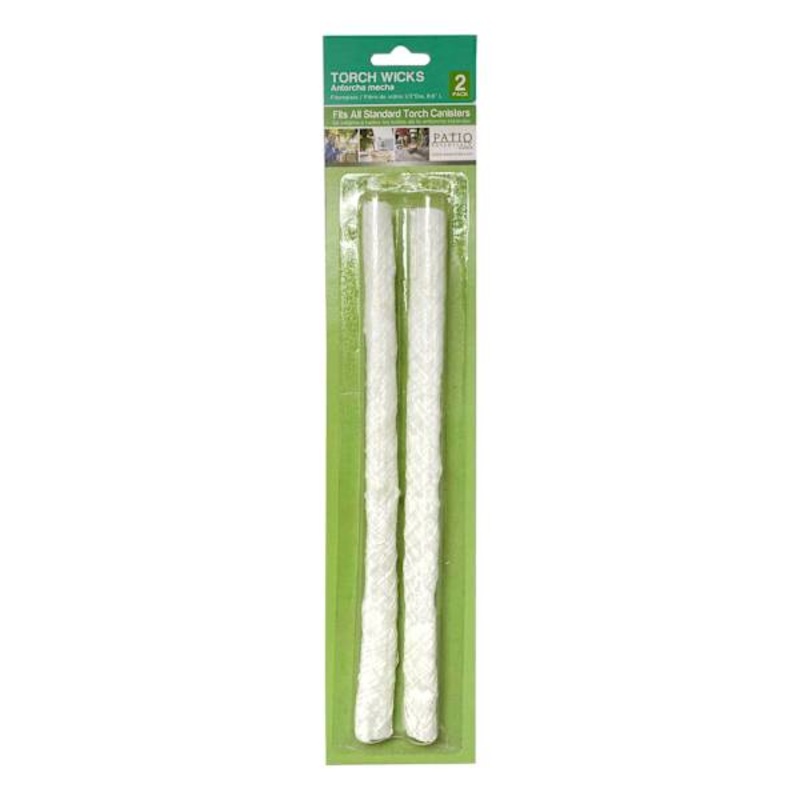 2-Pack Fiberglass Torch Wicks, 8.7″