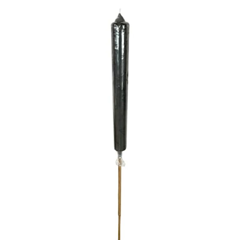 Black Citronella Flare Candle, 7oz