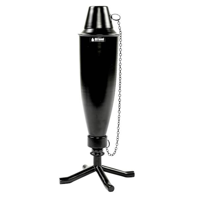Black Genie Table Torch, 13″