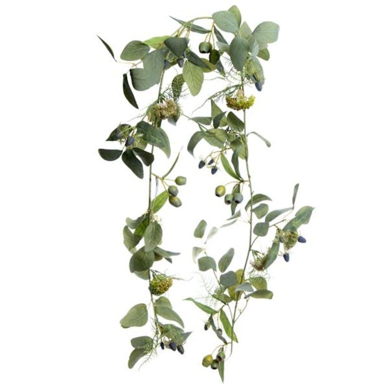 Eucalyptus & Thistle Garland, 72″