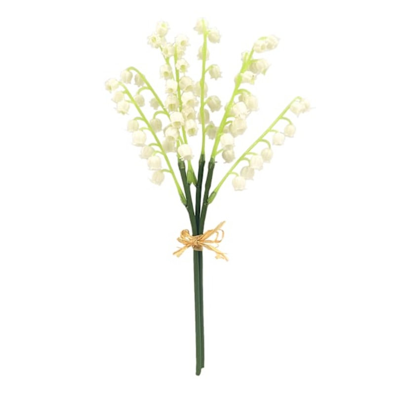 Lily of The Valley Floral Bundle, 10″