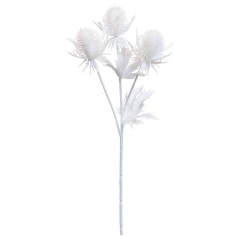 White Snow Thistle Pick, 12″