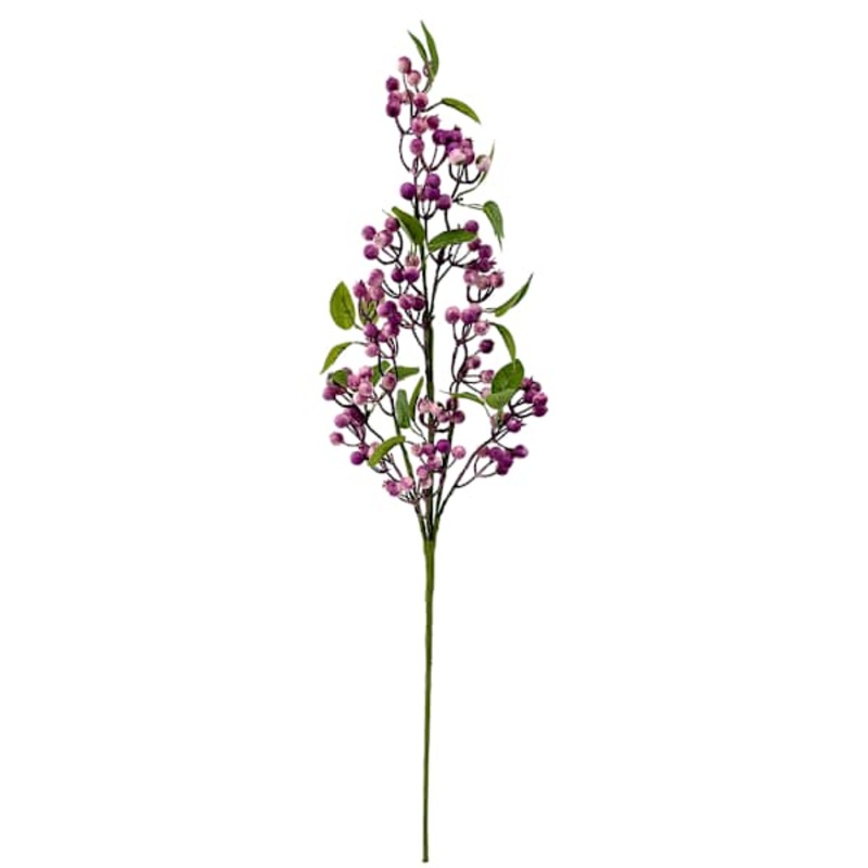 Purple Berries Stem, 33″