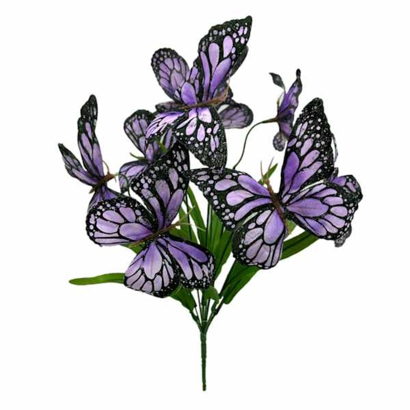Purple Butterfly Spray, 18″