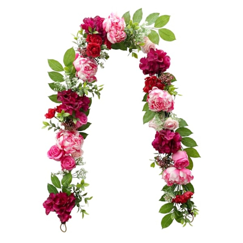 Rose & Hydrangea Garland, 72″