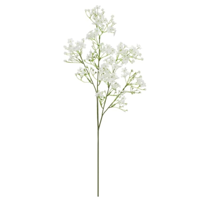 White Baby’s Breath Floral Stem, 26″