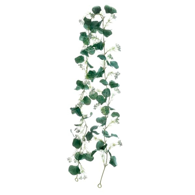 White Berry & Eucalyptus Garland, 72″