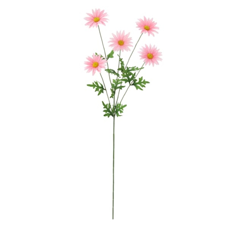 Pink Daisy Stem, 30″