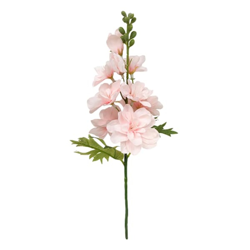Pink Fruit Blossom Floral Pick, 12″