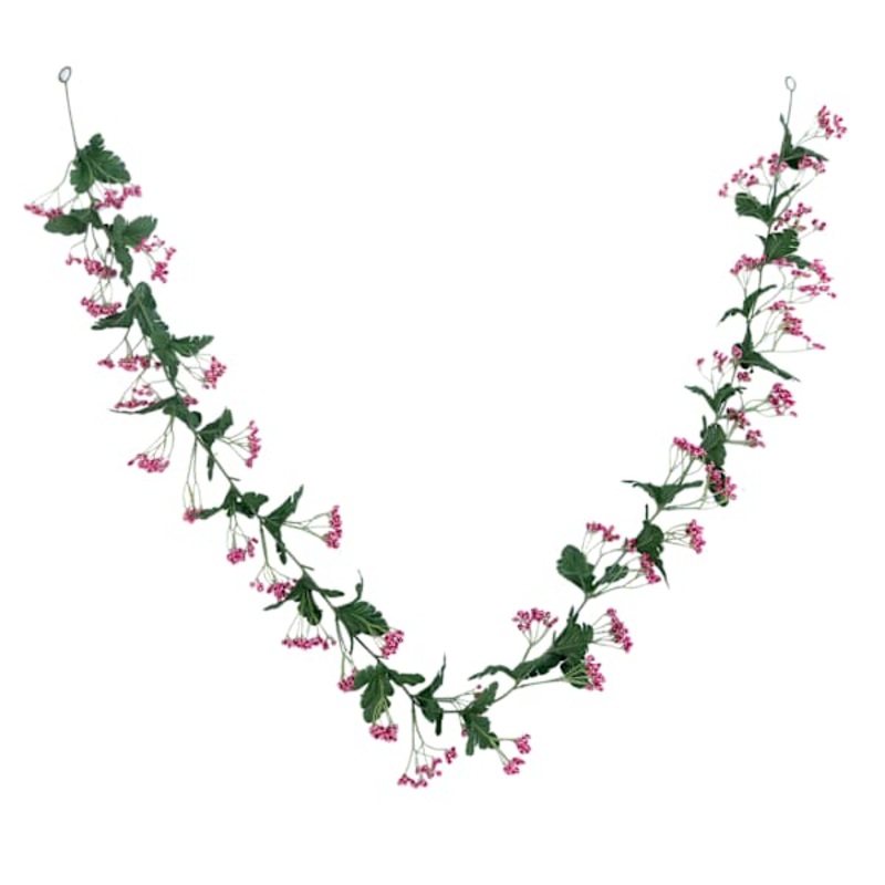 Pink Mixed Berries Garland, 72″