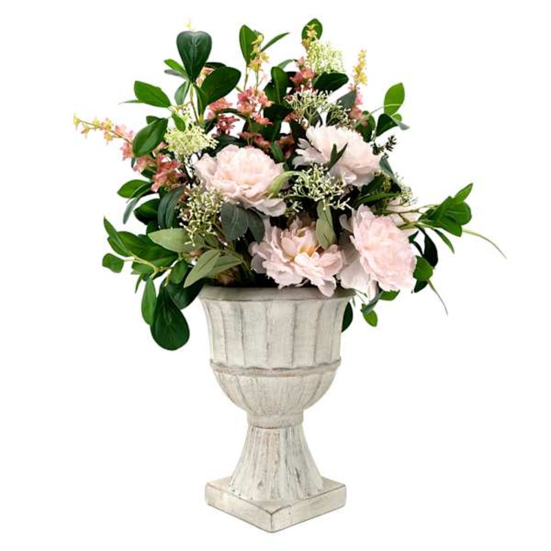 Pink Peony with MGO Vessel, 26″