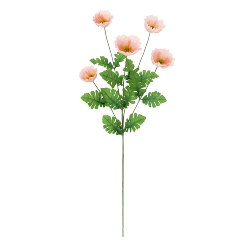 Pink Poppy Stem, 30.25″