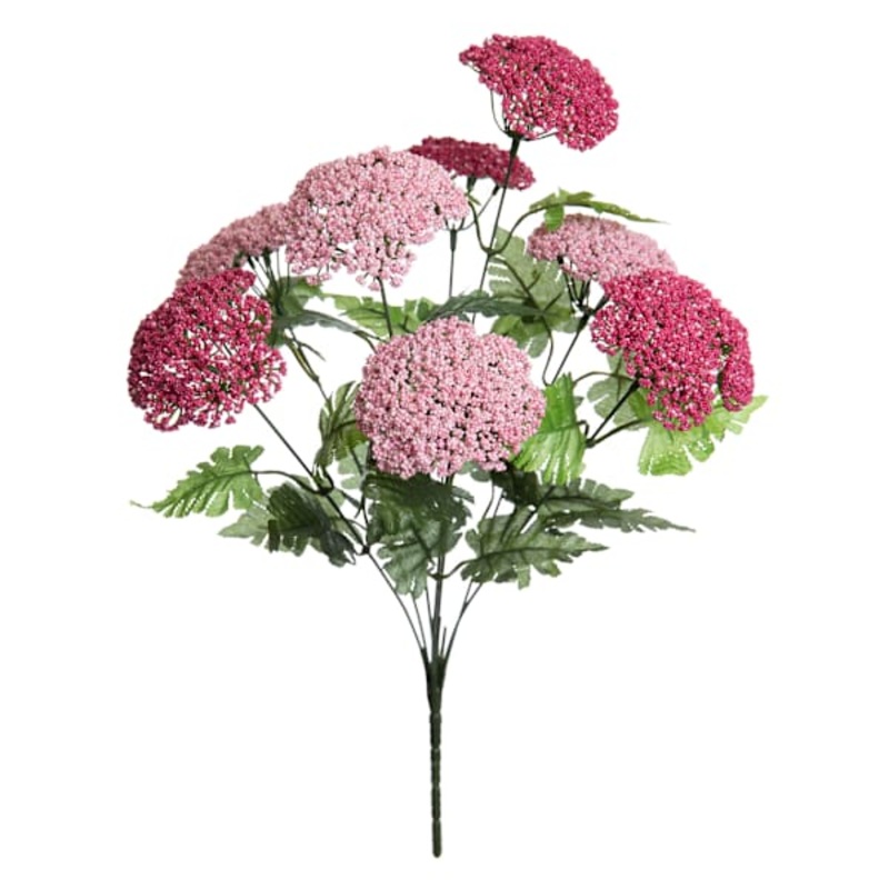 Pink Queen Anne’s Lace Floral Spray, 18″