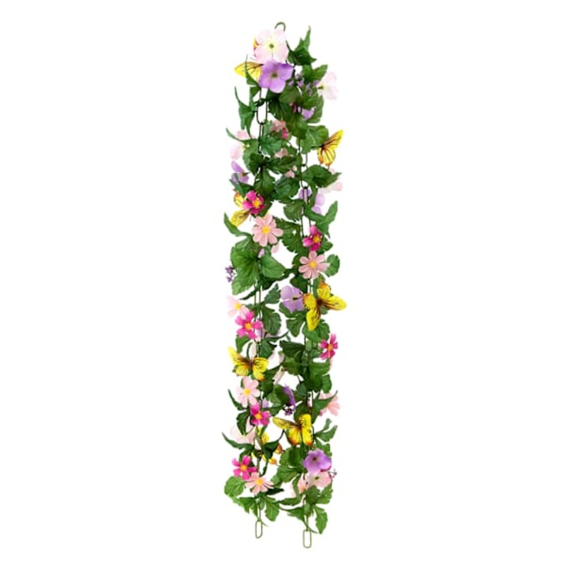 Daisy & Hydrangea Floral Chain, 72″