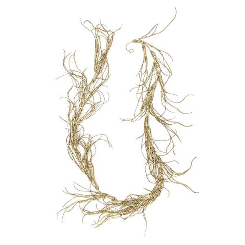 Gold Sea Grass Garland, 6′