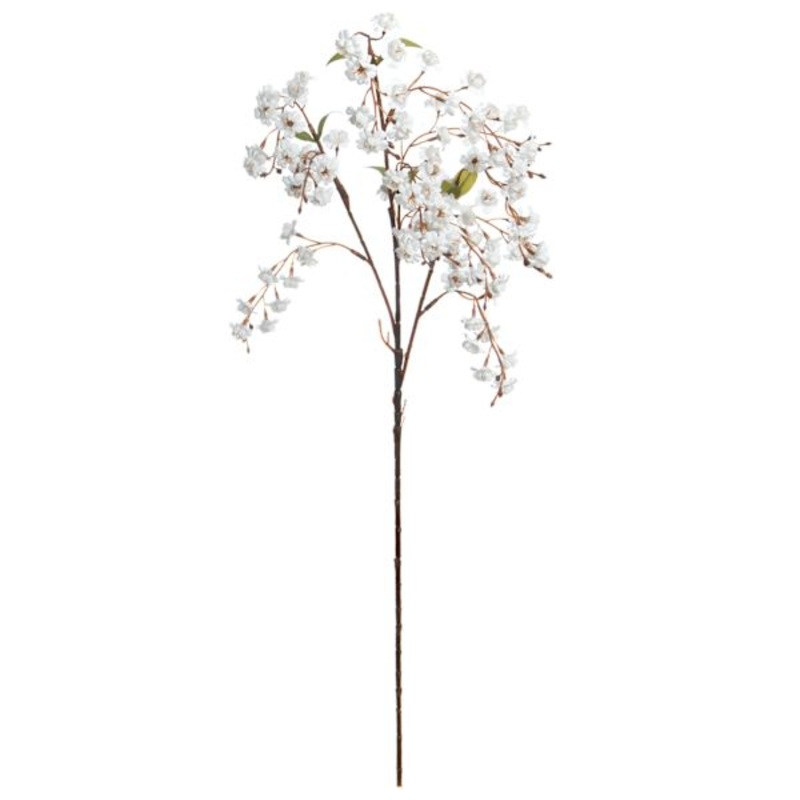 White Double Baby’s Breath Floral Spray, 33″