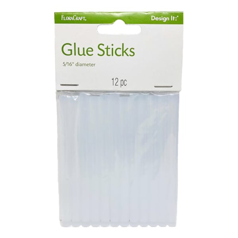 12-Piece Hot Glue Sticks, 5/16″