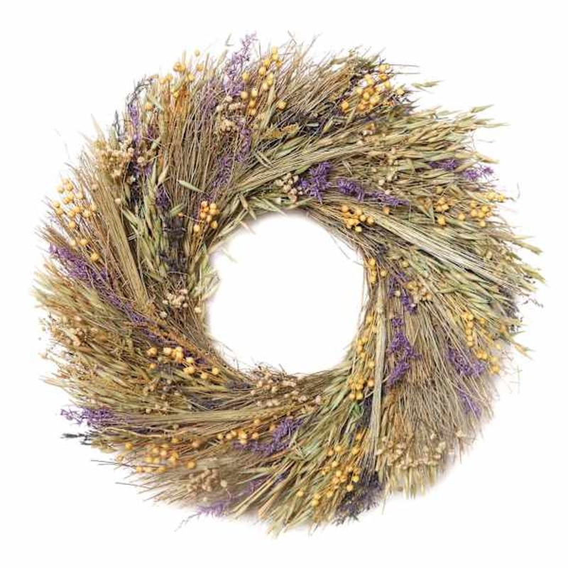 Dried Botanical Wreath, 18″